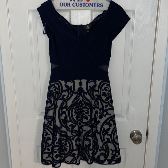 Xscape Dresses & Skirts - XScape Blue Dress